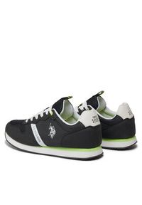 U.S. Polo Assn. Sneakersy Nobil NOBIL009 Czarny. Kolor: czarny. Materiał: materiał #4