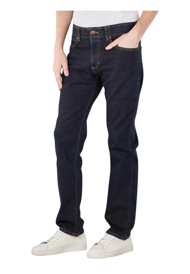 Lee - MESKIE SPODNIE LEE STRAIGHT FIT MVP RINSE 112329344