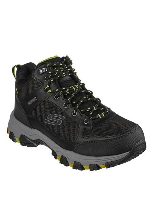 skechers - Buty trekkingowe męskie Skechers Selmen Melano. Zapięcie: sznurówki. Kolor: czarny. Materiał: materiał, syntetyk, guma. Szerokość cholewki: normalna