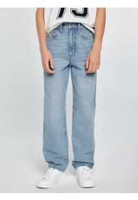 Big-Star - Jeansy chłopięce loose niebieskie Zacky 209. Okazja: na co dzień. Stan: podwyższony. Kolor: niebieski. Materiał: jeans. Styl: casual, vintage, klasyczny, elegancki #1