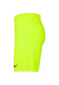 Spodenki piłkarskie męskie Nike Dry Park III treningowe szybkoschnące Dri Fit. Kolor: żółty. Technologia: Dri-Fit (Nike). Sport: piłka nożna #2