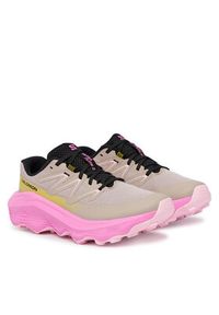 salomon - Salomon Buty do biegania Ultra Flow 2 W L47883800 Beżowy. Kolor: beżowy. Materiał: materiał #4