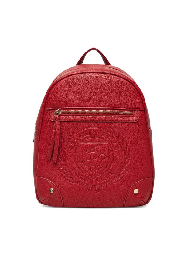 Beverly Hills Polo Club Plecak BHPC-K-031-06 Czerwony. Kolor: czerwony. Materiał: syntetyk, materiał