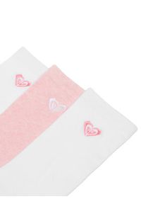 Roxy Skarpety CEO_AS_ROXY_14_W_AW25 (3-PACK) Biały. Kolor: biały. Materiał: materiał, bawełna