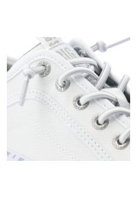 Big-Star - Trampki damskie Big Star, tekstylna cholewka sznurowany fason klasyczna biała gumowa podeszwa minimalistyczny design, białe, TT274388. Okazja: na co dzień. Zapięcie: sznurówki. Kolor: biały. Materiał: guma. Szerokość cholewki: normalna. Sezon: lato. Styl: klasyczny #2