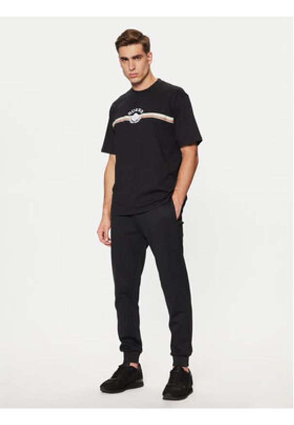 Guess T-Shirt Z5RI02 I3Z14 Czarny Regular Fit. Kolor: czarny. Materiał: bawełna
