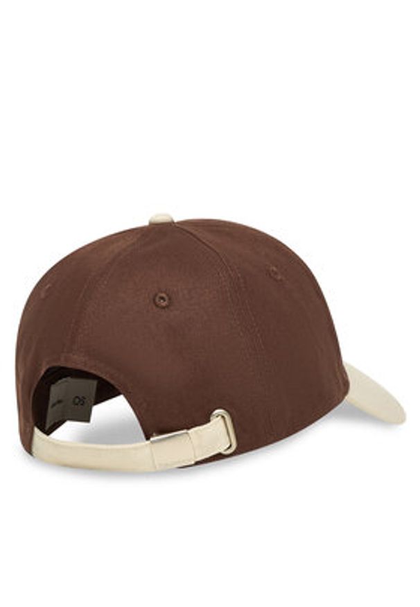 Calvin Klein Czapka z daszkiem Monogram Emb Colorblock Baseball LV04G5000G Brązowy. Kolor: brązowy. Materiał: bawełna