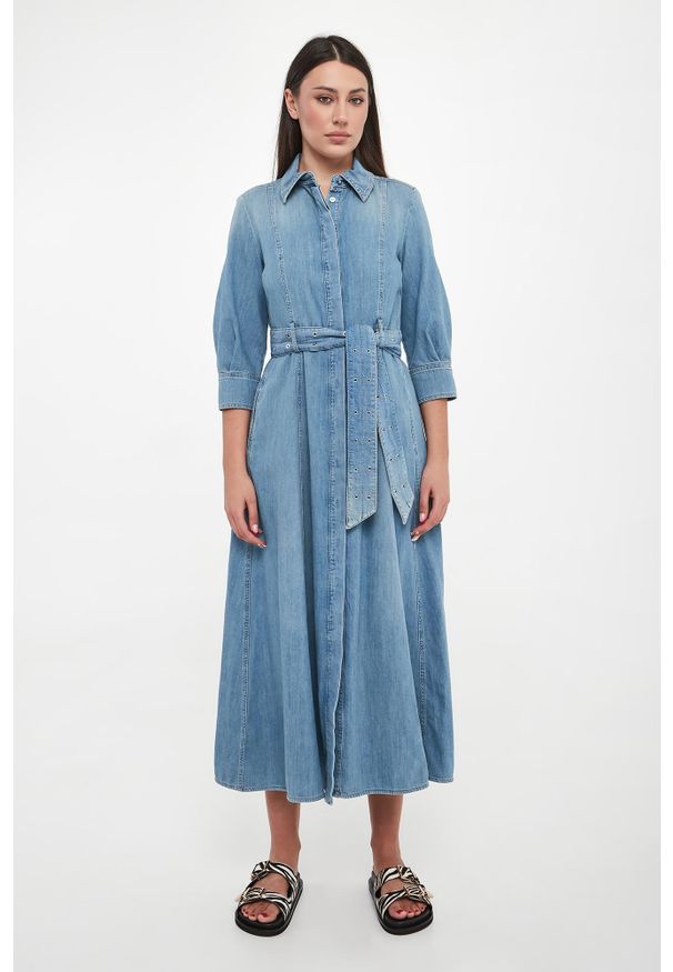 Marella Sport - Sukienka szmizjerka Giambo MARELLA. Typ sukienki: szmizjerki