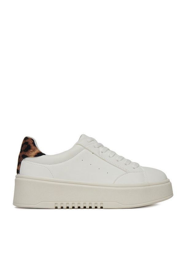 Sneakersy DeeZee. Kolor: biały