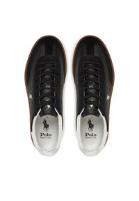 Polo Ralph Lauren Sneakersy 809961181002 Czarny. Kolor: czarny. Materiał: skóra