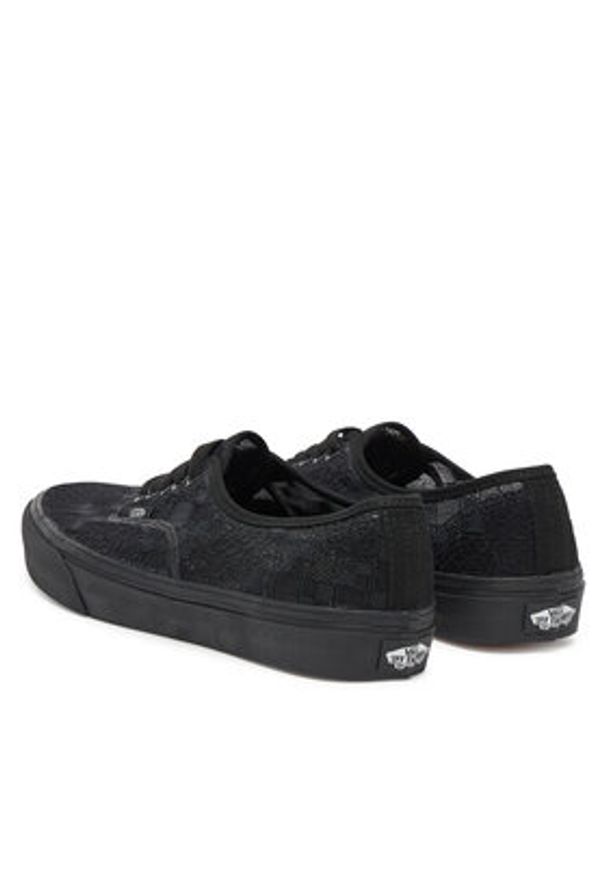 Vans Tenisówki Authentic VN000D8BBLK1 Czarny. Kolor: czarny. Materiał: materiał