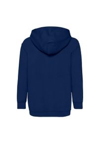FRUIT OF THE LOOM - Bluza Z Kapturem Dla Dzieci. Typ kołnierza: kaptur. Kolor: niebieski