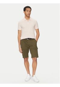 TOMMY HILFIGER - Tommy Hilfiger Szorty materiałowe John MW0MW31244 Khaki Regular Fit. Kolor: brązowy. Materiał: bawełna #3