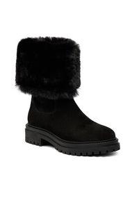 Geox Botki D Iridea D04HRM 022BH C9999 Czarny. Kolor: czarny. Materiał: skóra, zamsz #2