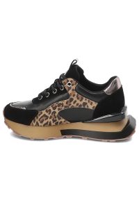 Czarne Sneakersy Artiker Modne Obuwie Damskie Panterka. Okazja: na co dzień. Kolor: czarny. Materiał: materiał. Wzór: motyw zwierzęcy. Styl: klasyczny, casual, elegancki #3