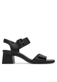 Remonte Sandały D1K51-00 Czarny. Kolor: czarny. Materiał: skóra #1