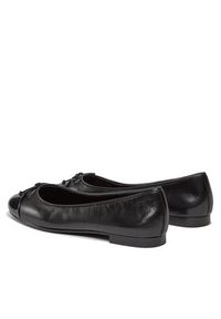 Tory Burch Baleriny Cap-Toe Ballet 154511 Czarny. Kolor: czarny. Materiał: skóra #6