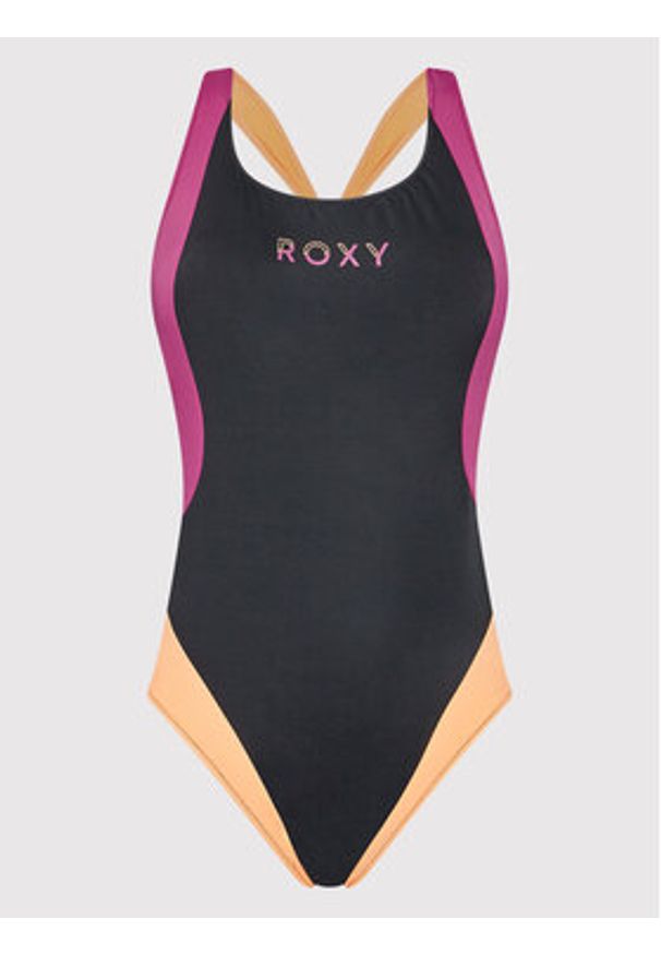 Roxy Strój kąpielowy Active ERJX103431 Czarny. Kolor: czarny. Materiał: syntetyk