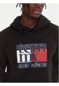 Tommy Jeans Bluza DM0DM22092 Czarny Relaxed Fit. Kolor: czarny. Materiał: bawełna #4