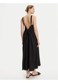 Max Mara Beachwear Sukienka letnia Romea 2516221019 Czarny Relaxed Fit. Kolor: czarny. Materiał: bawełna. Sezon: lato #4