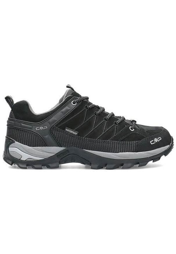 Buty trekkingowe męskie CMP Rigel. Zapięcie: sznurówki. Kolor: niebieski, fioletowy, szary, wielokolorowy. Materiał: materiał, tkanina, syntetyk, skóra. Szerokość cholewki: normalna. Sport: turystyka piesza