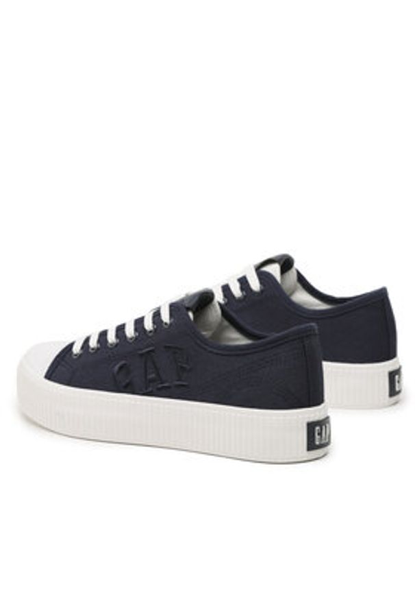 GAP - Gap Trampki Jackson GAI001F5TWELYBGP Granatowy. Kolor: niebieski. Materiał: materiał