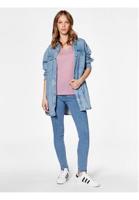 Lee Jeansy Scarlett L626FAB38 112328321 Niebieski Skinny Fit. Kolor: niebieski