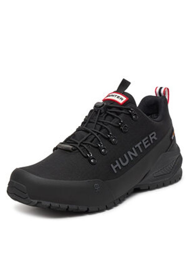Hunter Trekkingi H8-221 Czarny. Kolor: czarny. Materiał: materiał. Sport: turystyka piesza