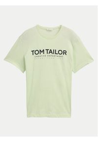 Tom Tailor T-Shirt 1045940 Zielony Regular Fit. Kolor: zielony. Materiał: bawełna