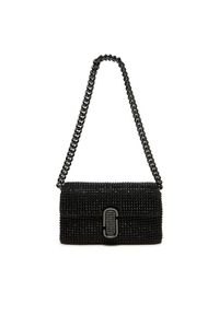 MARC JACOBS - Marc Jacobs Torebka The Rhinestone J Marc Mini Shoulder Bag H912M06RE22 Czarny. Kolor: czarny