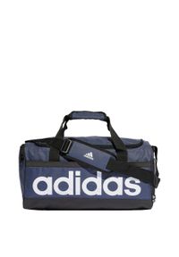 Adidas - Essentials Duffel Bag. Kolor: biały, czarny, niebieski, wielokolorowy