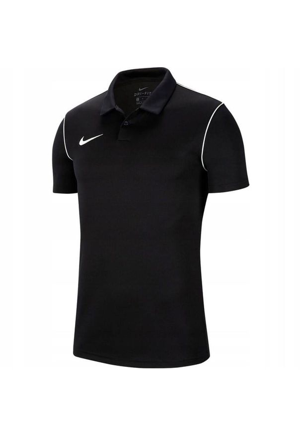 Koszulka do piłki nożnej męska Nike Polo Park 20. Typ kołnierza: polo. Kolor: czarny, biały, wielokolorowy. Sport: piłka nożna