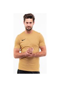 Koszulka sportowa męska Nike Dry Park VII JSY SS. Kolor: żółty