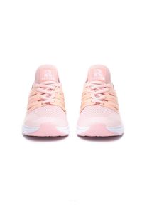 Born2be - Różowe Buty Sportowe Blossom Spring. Wysokość cholewki: przed kostkę. Zapięcie: bez zapięcia. Kolor: różowy. Materiał: jeans, materiał, guma. Szerokość cholewki: normalna #5