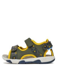 Geox Sandały B Sandal Multy Boy B450FA 014CE C0629 S Khaki. Kolor: brązowy #6