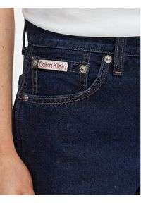Calvin Klein Jeans Szorty jeansowe LV047F768G Granatowy Slim Fit. Kolor: niebieski. Materiał: bawełna #5