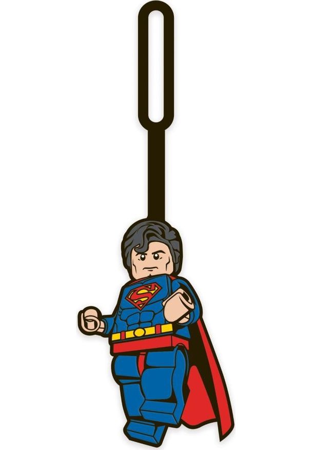 LEGO DC Super Heroes Superman zawieszka do bagażu 52506. Wzór: motyw z bajki