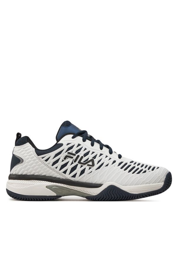 Fila Buty do tenisa Vicente Men FTM22102A Biały. Kolor: biały. Materiał: materiał. Sport: tenis