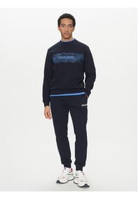 Napapijri Bluza B-Vanni NP0A4IC8 Granatowy Regular Fit. Kolor: niebieski. Materiał: bawełna #4