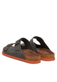 Rieker Klapki 21190-40 Szary. Kolor: szary. Materiał: skóra, nubuk #7