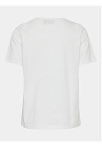 Fransa T-Shirt 20613424 Biały Regular Fit. Kolor: biały. Materiał: bawełna #6
