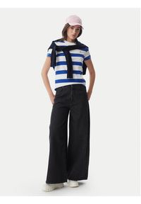 Tommy Jeans T-Shirt Flag DW0DW23801 Niebieski Regular Fit. Kolor: niebieski. Materiał: bawełna #4