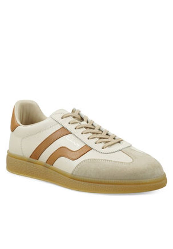 GANT - Gant Sneakersy 30633860 Beżowy. Kolor: beżowy. Materiał: skóra