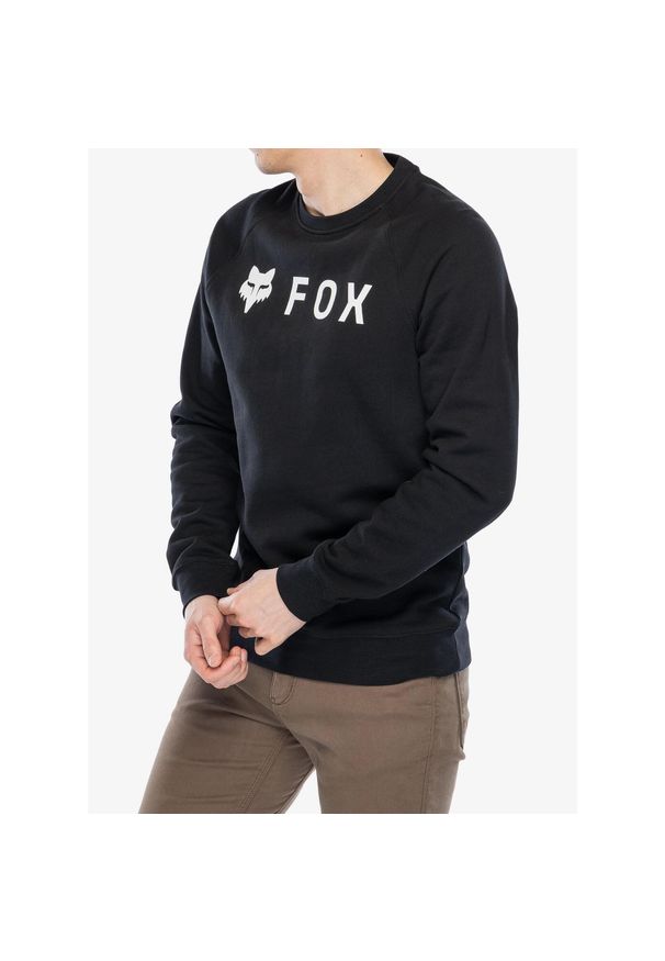 FOX - Bluza męska Fox Absolute Fleece Crew. Kolor: czarny
