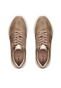 Geox Sneakersy D Desya D6500A 0QM22 C6002 Brązowy jasny. Kolor: brązowy. Materiał: skóra #6