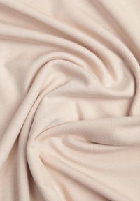 Born2be - Jasnobeżowy Dopasowany T-shirt z Wiskozy z Golfem Isovera. Okazja: do pracy, na spotkanie biznesowe. Typ kołnierza: golf. Kolor: beżowy. Materiał: wiskoza. Długość rękawa: krótki rękaw. Długość: krótkie. Wzór: aplikacja. Styl: elegancki, biznesowy #5