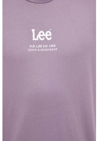 Lee - LEE LOGO LOOSE TEE WASHED PURPLE L69NFQTZ 112144375 #3