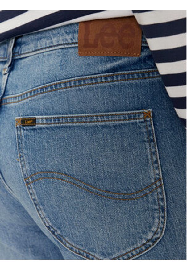 Lee Jeansy West 112346326 Niebieski Relaxed Fit. Kolor: niebieski