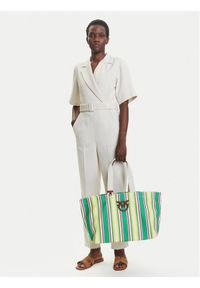 Pinko - PINKO Torebka Shopping Bag Extra PE 25 PLTT 104754 A2G5 Zielony. Kolor: zielony #1