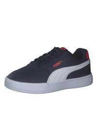 Buty do chodzenia dla dzieci Puma Caven. Zapięcie: sznurówki. Kolor: niebieski, biały, wielokolorowy. Materiał: materiał. Szerokość cholewki: normalna. Sport: turystyka piesza
